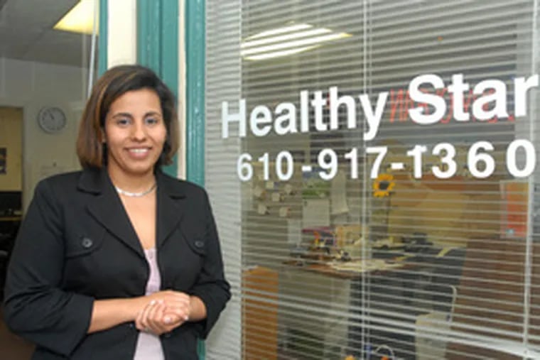 Nedary Zambrano is director of the Healthy Start Program. It has offices in West Chester, Coatesville, Phoenixville, Oxford and Kennett Square.