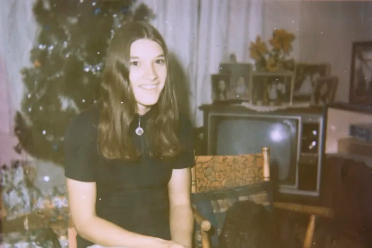 Joy Hibbs, seen here in 1973, was killed inside her home in Croydon in April 1991. Her murder has never been solved, and her family hopes a $50,000 reward will help bring the killer to justice.