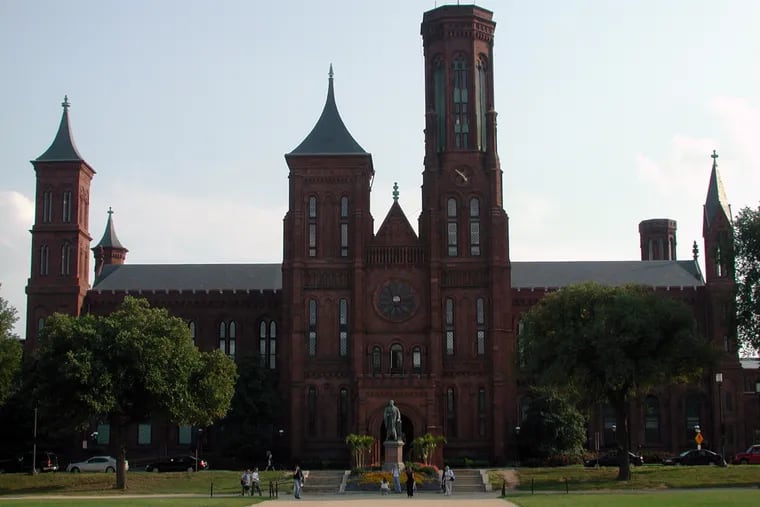 The "Castle" building at the Smithsonian Institution in Washington, D.C.
