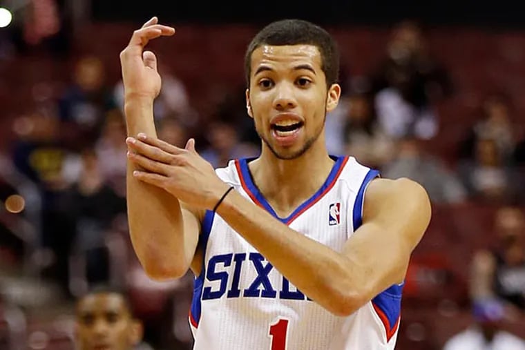Sixers point guard Michael Carter-Williams. (Yong Kim/Staff Photographer)