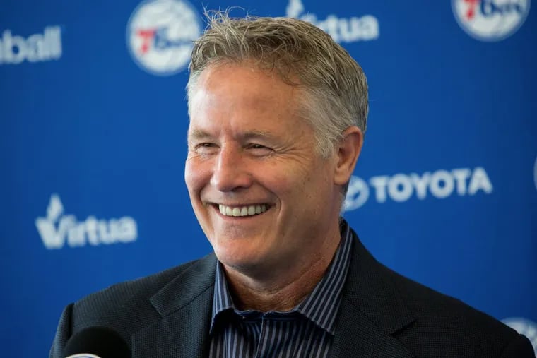Brett Brown led the Sixers to a third-place finish in the Eastern Conference.