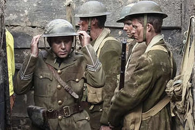 A scene from "World Wars," a documentary mini-series that looks at the years 1914- 1945 in unison.