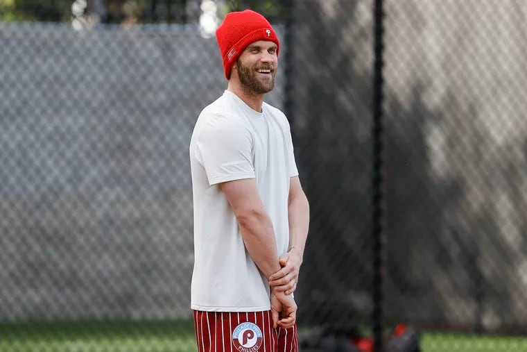 Bryce Harper 'doing great', could be back before the end of May