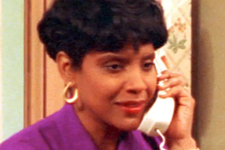 In this 1992 file photo originally released by NBC, Phylicia Rashad, portraying Clair Huxtable, left, talks on the telephone while  Clarice Taylor, portraying Anna Huxtable, center, and Bill Cosby, portraying  Dr. Cliff Huxtable and  Raven Symone portraying Olivia, right, look on in a scene from "The Cosby Show. Clarice Taylor, the actress and comedian best known for playing grandmothers on "The Cosby Show" and "Sesame Street,"  died of congestive heart failure in her home in Englewood, N.J., on Monday, May 30, 2011, said her son, William Taylor. She was 93. (AP Photo/NBC, file)