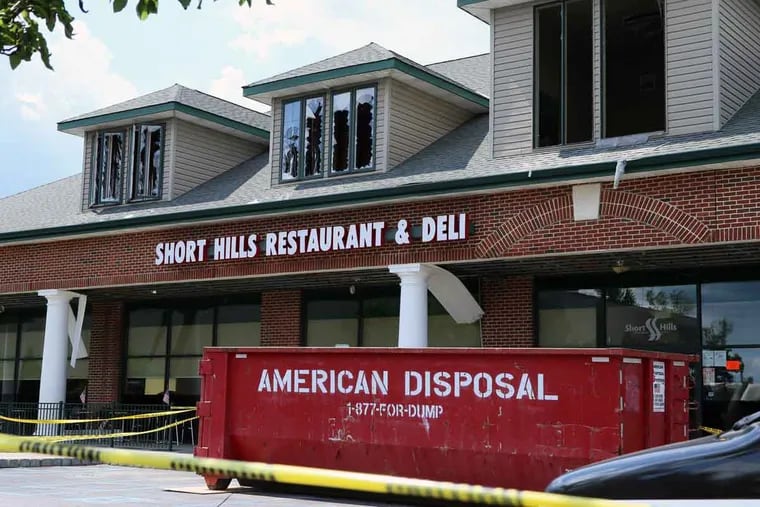 The exterior of Short Hills Restaurant and Deli on Tuesday, July 12, 2016, in Cherry Hill.