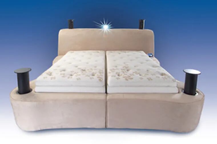 The Starry Night Sleep Technology Bed keeps you comfortable, calm and entertained - for $20,000 and up.