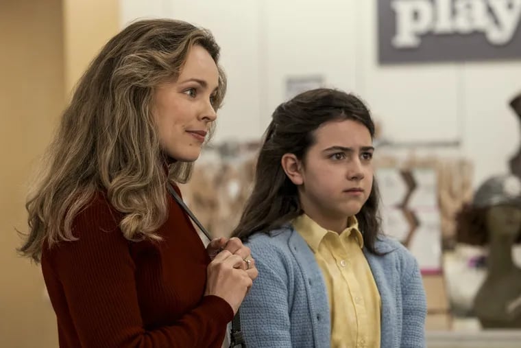 Rachel McAdams as Barbara Simon and Abby Ryder Fortson as Margaret in the movie adaption of Judy Blume's novel, "Are You There God? It's Me, Margaret."