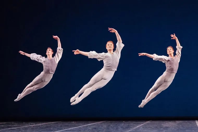 The Pennsylvania Ballet put full energy and fearlessness into George Balanchine's &quot;Allegro Brillante.&quot;