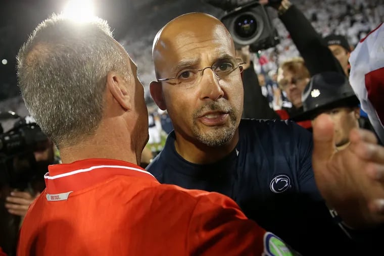 James Franklin is now 1-4 against Ohio State in his tenure as Penn State's football coach.