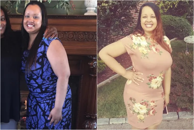 Tish Johnson, 39, of Darby, said she's lost about 30 pounds doing the intermittent fasting diet.