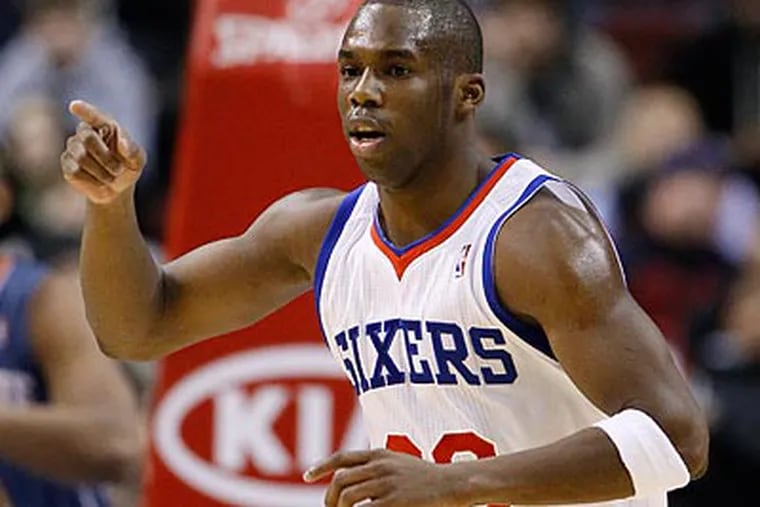 Jodie Meeks led the Sixers with 26 points, with 20 of them coming in the first quarter. (Matt Slocum/AP)