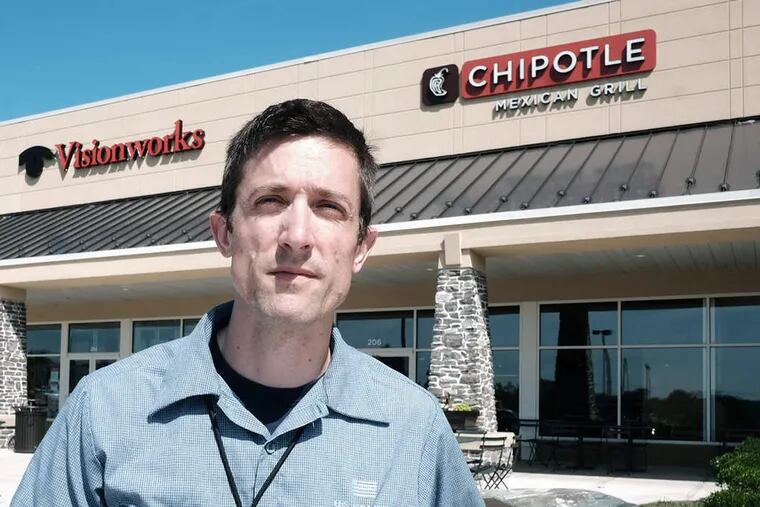 James Kennedy, fired from Chipotle.