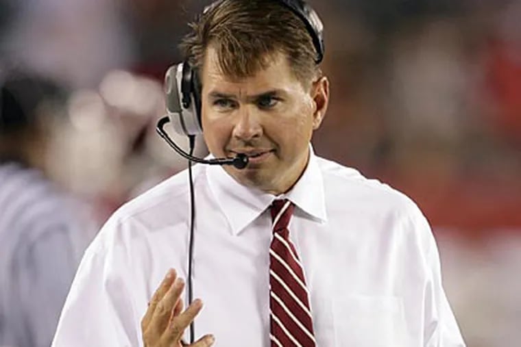 Coach Al Golden and the Temple Owls lost 23-3 to Miami of Ohio. (Yong Kim / Staff file photo)