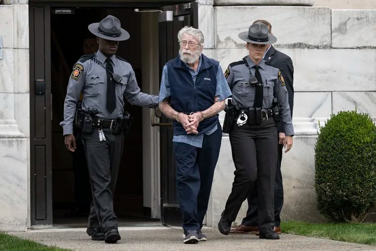 David Zandstra, seen here after his extradition to Delaware County in September, will face a county judge in the 1975 killing of Gretchen Harrington.