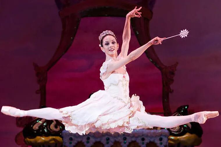 Pennsylvania Ballet principal dancer Julie Diana in George Balanchine's &quot;The Nutcracker&quot; at the Academy of Music.
