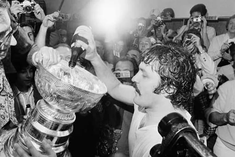 PHILADELPHIA FLYERS VINTAGE 1973-74 STANLEY CUP CHAMPIONS CERAMIC BEER -  Bucks County Baseball Co.