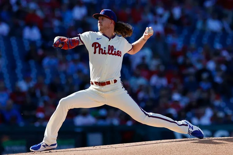 Bailey Falter is scheduled to pitch for the Phillies on Friday against the Nationals in Washington.