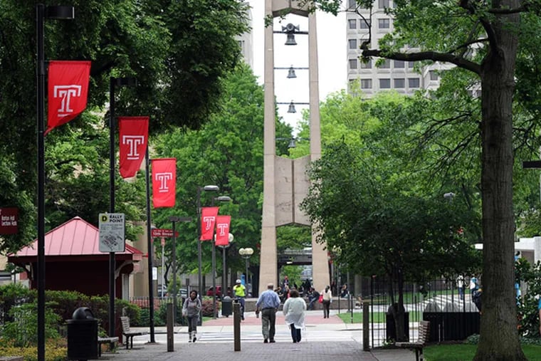 Temple University's shift to make test scores optional is meant to help low-income and minority students who might be disadvantaged by the mandate. SHARON GEKOSKI-KIMMEL / Staff Photographer