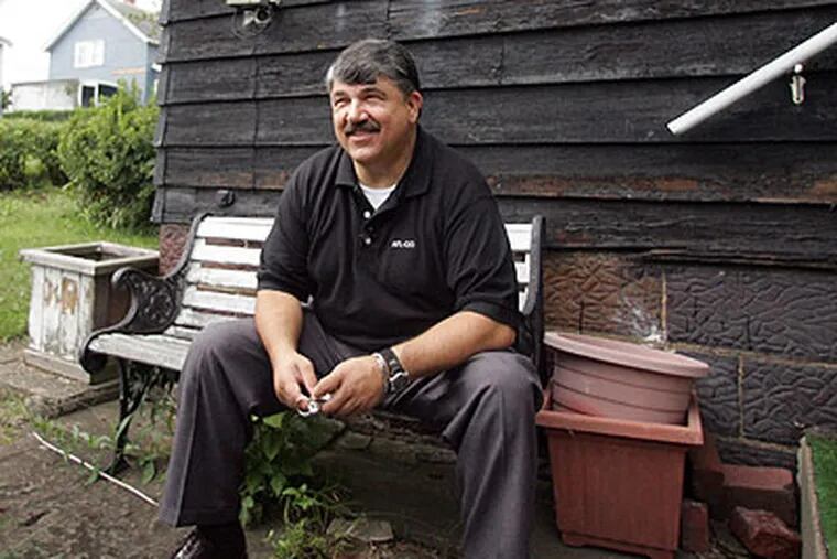 Rich Trumka, a former mineworker from Pennsylvania, will become head of the AFL-CIO next week. He visits his house and his hometown of Nemacolin, Pa. (David Swanson / Staff Photographer)