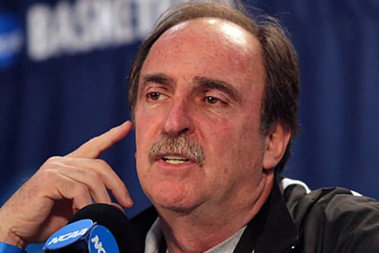 Fran Dunphy will try to get his first NCAA Tournament win since 1994 this afternoon. (Yong Kim/Staff Photographer)