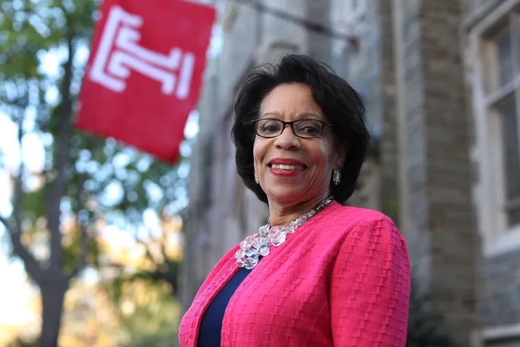 JoAnne Epps is right at home on the campus of Temple, where she oversees academics everywhere but the medical school.