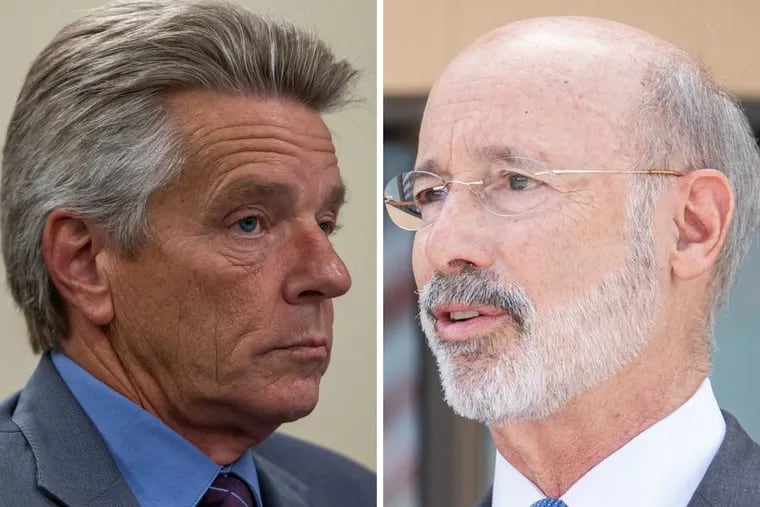 Pa. Republican State Rep. Russ Diamond (left) has proposed legislation to ban the teaching of critical race theory. People who oppose the ban should also consider their stances on legislation signed by Gov. Tom Wolf that also prohibits discussion of ideas.