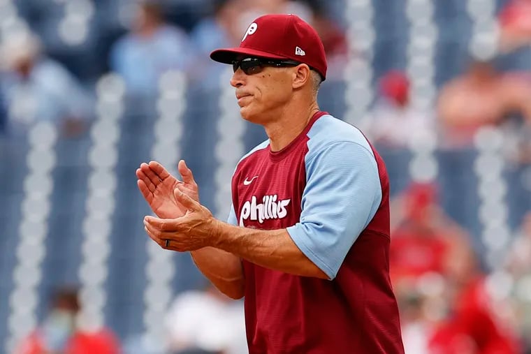 The Phillies are 110-112 in two seasons under the direction of manager Joe Girardi.