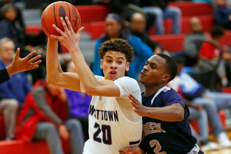 Westtown guard T.J. Berger (20) has committed to Penn.