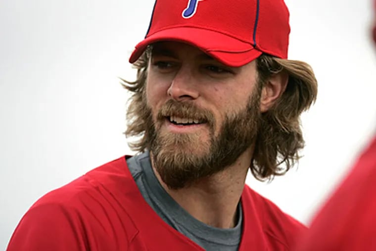 Phillies' Jason Werth looks to continue where he left off with his breakout 2009 season. (David Swanson / Staff Photographer)