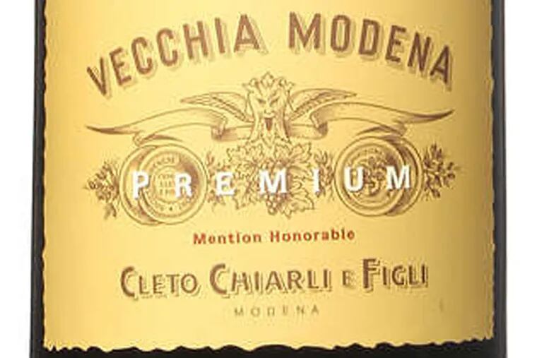 Vecchia Modena, a &quot;value&quot; bottle that will let you enjoy the spirit of the season.
