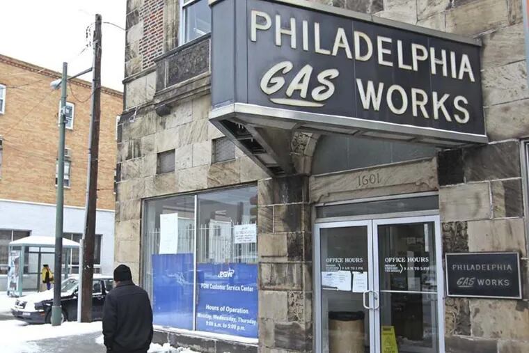 A Philadelphia Gas Works district office in South Philadelphia.