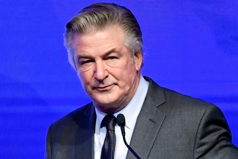 Alec Baldwin emcees the Robert F. Kennedy Human Rights Ripple of Hope Award Gala at New York Hilton Midtown in 2021 in New York.