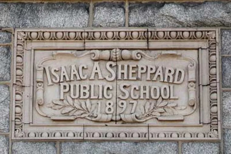 Isaac Sheppard Elementary, a tiny K-4 school in Kensington, is under consideration for closure. The building is more than 100 years old.  It consistently meets state standards and is a safe, welcoming spot in a community battered by violence, gang activity and a drug trade.  ( Charles Fox / Staff Photographer )