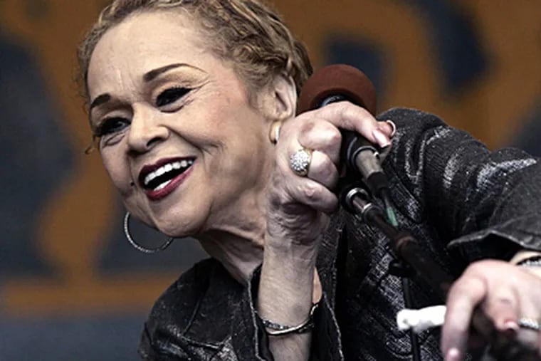 Etta James in 2006. She had leukemia.