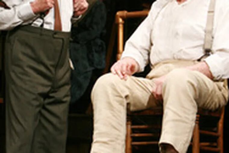 Christopher Plummer (left) and Brian Dennehy are remarkable in a revival of the drama, a fictionalized version of the Scopes &quot;monkey trial&quot; of 1925.