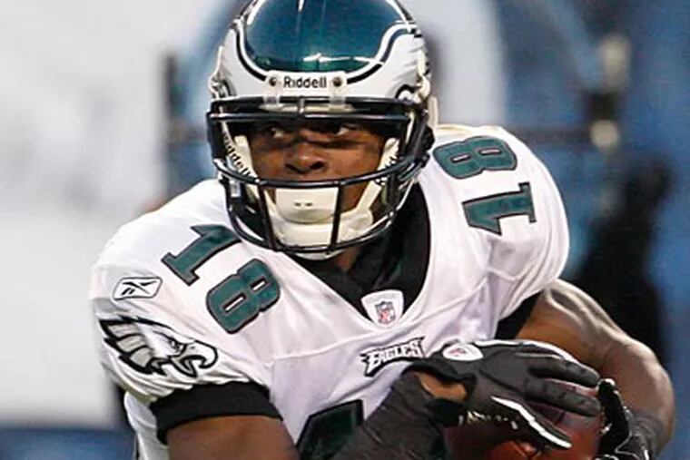 Jeremy Maclin caught some form of mononucleosis in late February and lost 15 pounds. (Ron Cortes/Staff file photo)