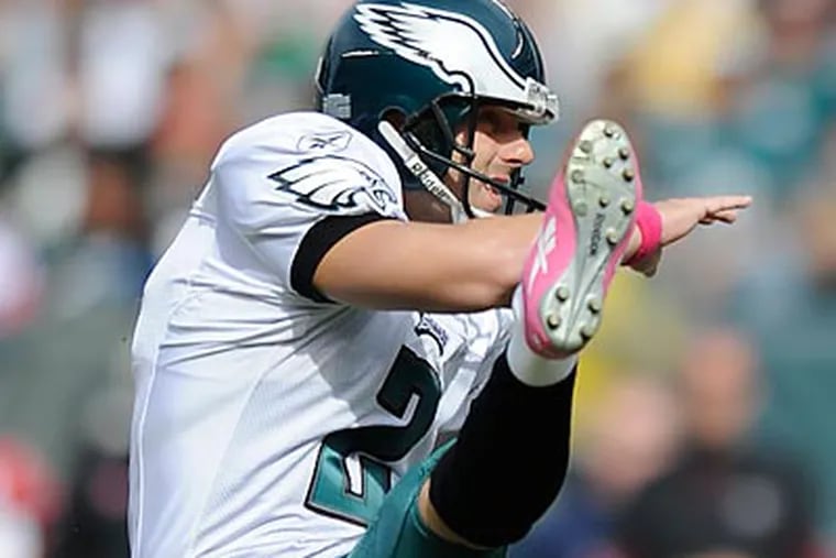 November was a good month for David Akers, and December has started well. (Clem Murray/Staff file photo)