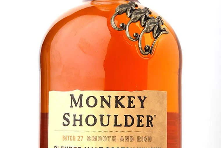 Monkey Shoulder blended Scotch. (MICHAEL S. WIRTZ / Staff Photographer)