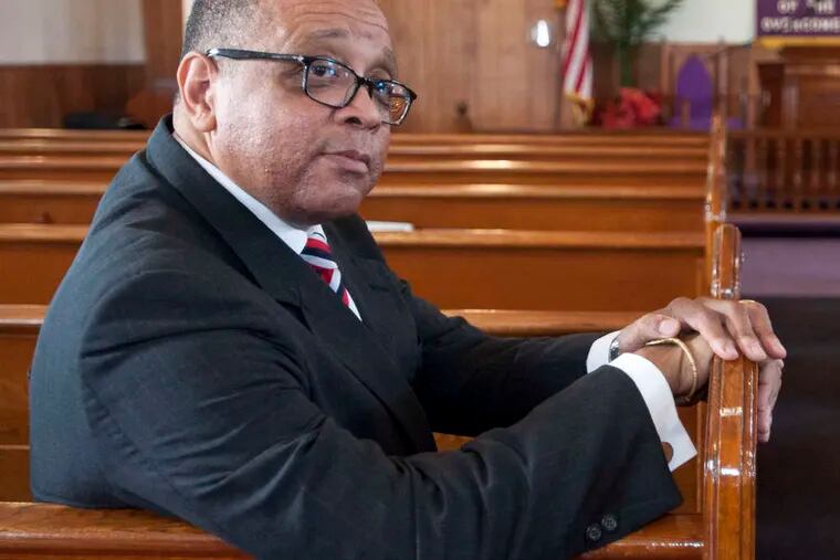 The Rev. Keith Collins of the Church of the Overcomer in Trainer. Collins has been one of Delaware County's most visible community advocates, fighting drug activity and helping ex-offenders and at-risk students.