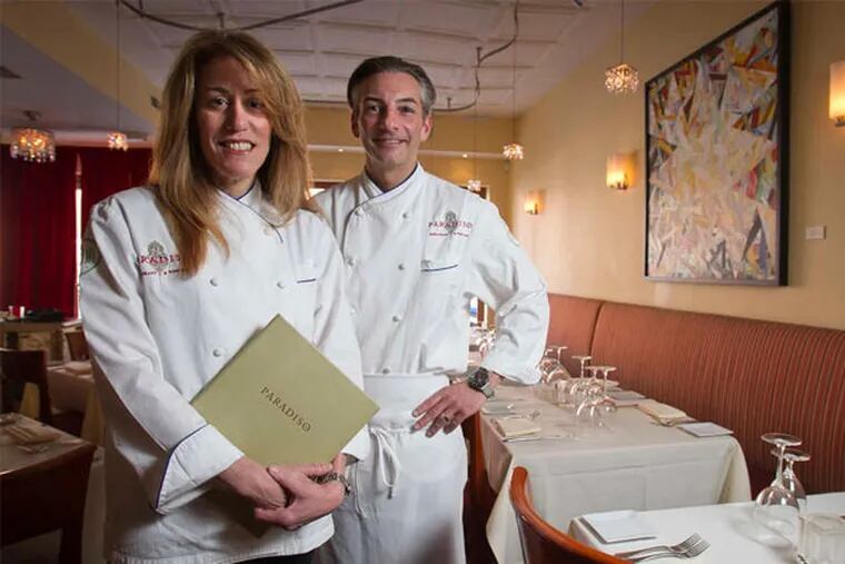Lynn Rinaldi opened Paradiso in 2004 and married Corey Baver, the restaurant's cook, four years later. (Alejandro A. Alvarez / Staff Photographer)