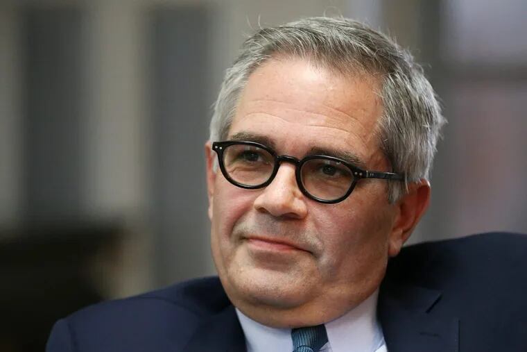Larry Krasner will be sworn in as Philadelphia’s district attorney on Tuesday.