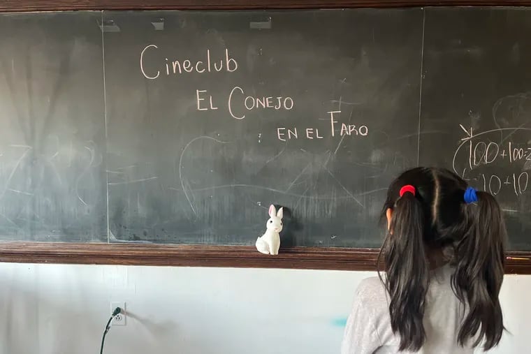 Zoe Tapia, 8 years old, at El Conejo en el Faro.