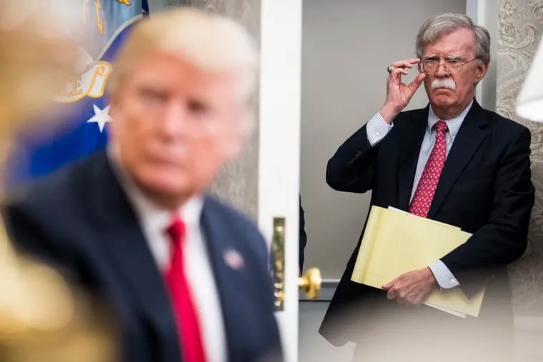 John Bolton, national security adviser in the Trump administration, recalled that the president would at times ask to keep the highly classified visual aids, pictures, charts and graphs prepared to augment his presidential daily brief.
