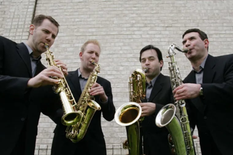 The Prism Saxophone Quartet brought plenty of fresh and original sensibilities to World Cafe Live.