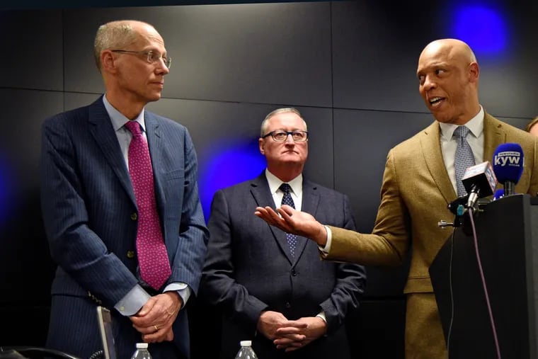 “We think that in-person education for our children is extremely important, and we think we should do it, even if the risk isn’t zero,” Philadelphia Health Commissioner Thomas Farley (left) said.
