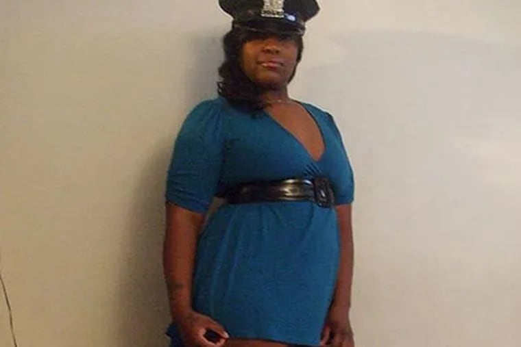 Officer Deona Carter posted her photos on MySpace.