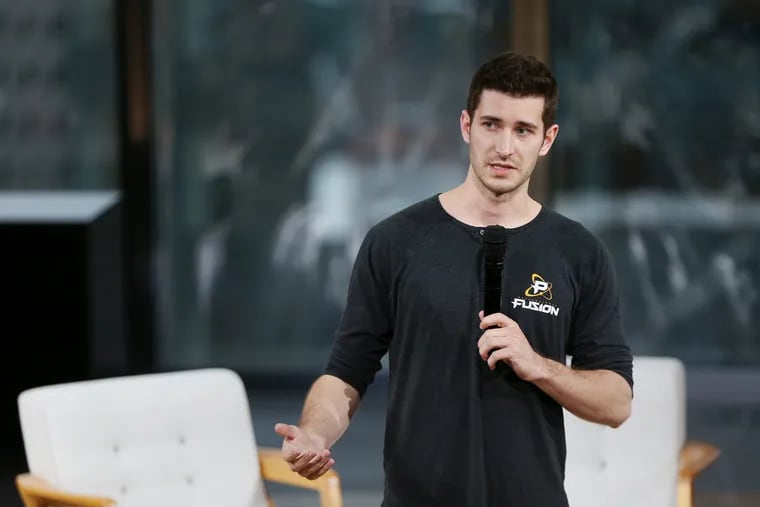 Philadelphia Fusion President Tucker Roberts speaks during a "For the Women" esports panel at the Comcast Technology Center in Center City Philadelphia on Thursday, Feb. 13, 2020. Roberts recently joined the board of Nerd Street Gamers.