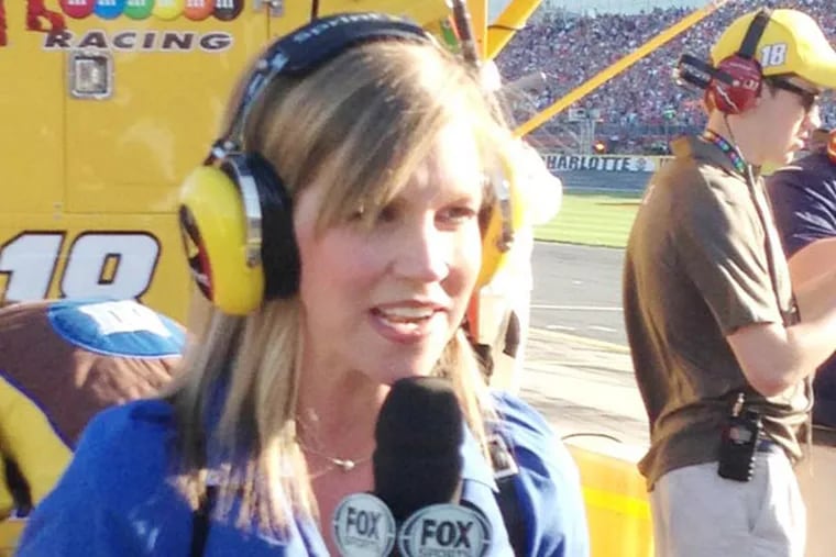 Krista Voda will work the pits for Fox' coverage of Sunday's race at Dover.