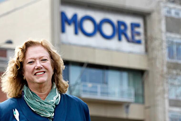 Cecelia Fitzgibbon will become the new president of Moore College of Art & Design in July, after 16 years at Drexel University. She was chosen from about 40 candidates. (Michael S. Wirtz / Staff Photographer)