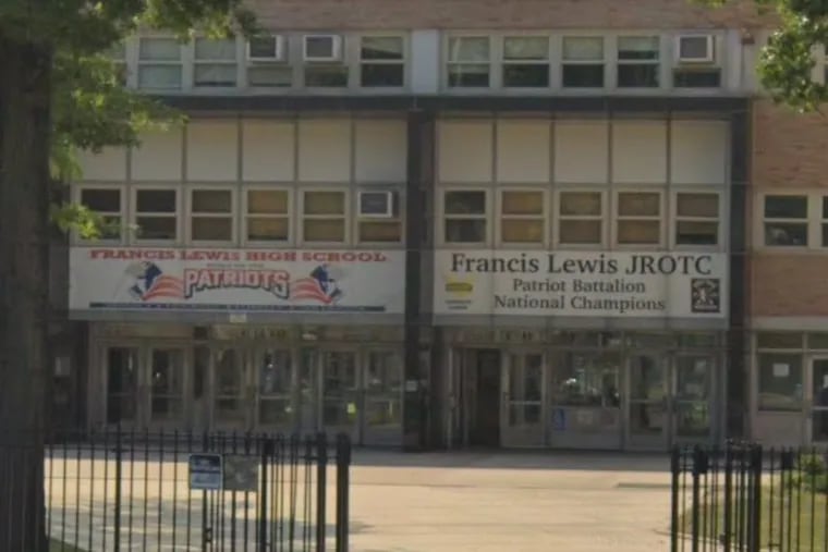 Francis Lewis High School in Queens, N.Y.
